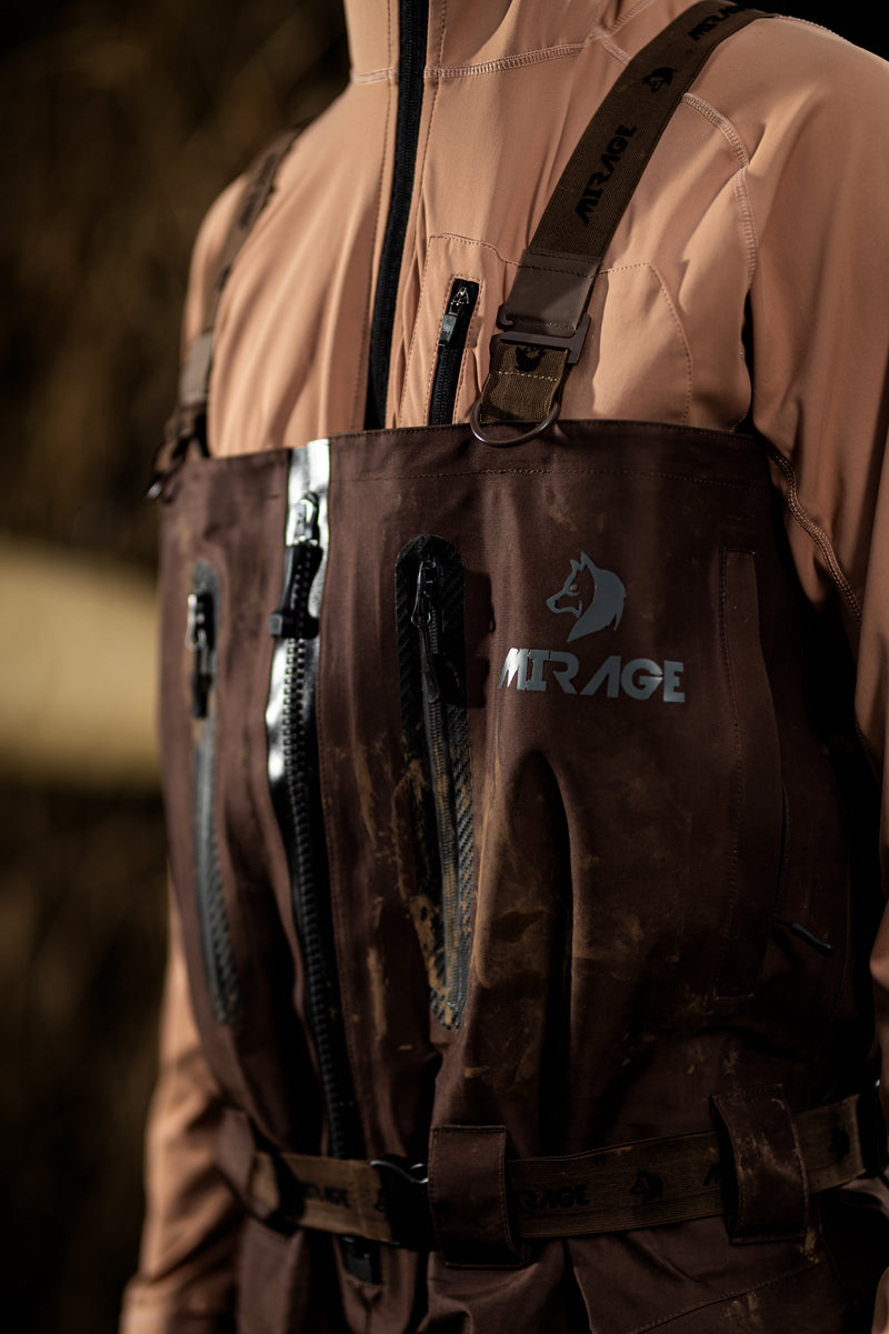 Load image into Gallery viewer, LH₂OCKOUT Mocha Waders