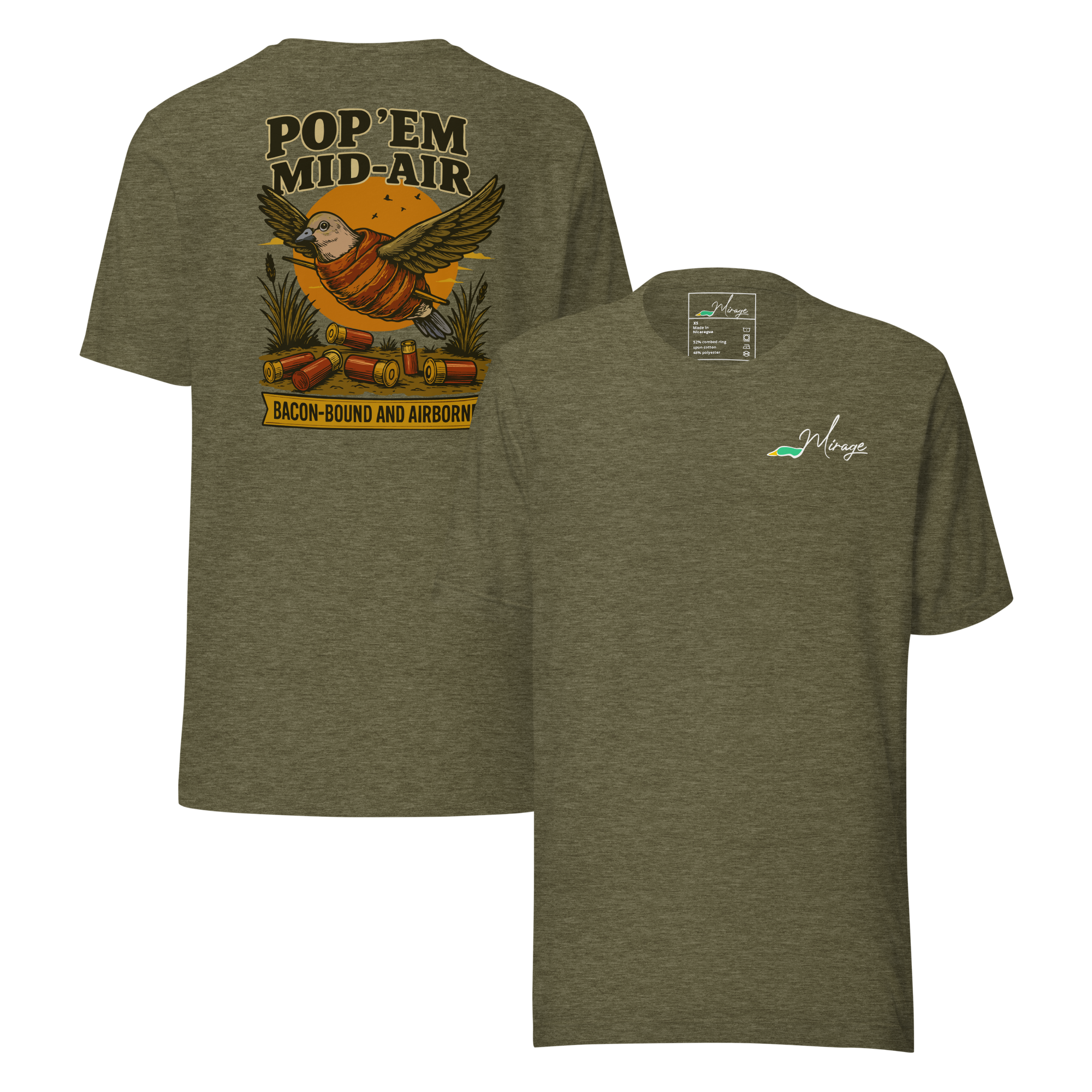 DOVE POPPER TEE – Mirage Camo
